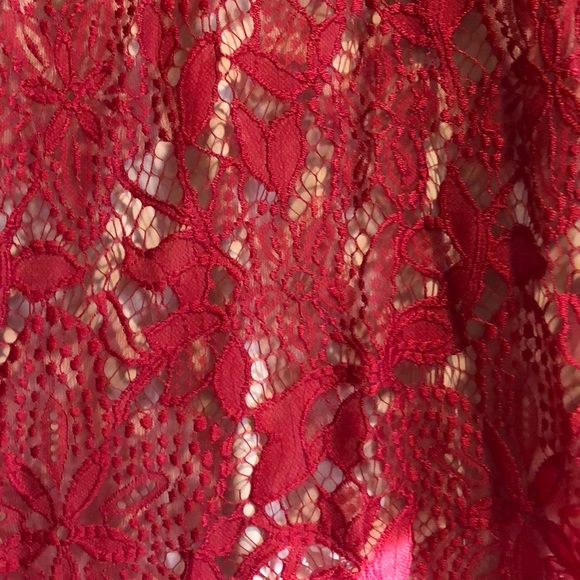 BRAND NEW RED LACE DRESS - Picture 2 of 6